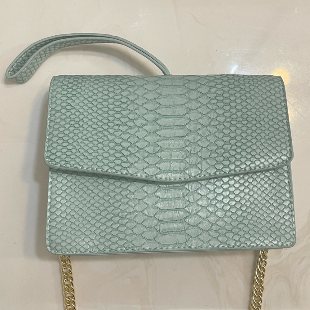 JustFab Teal Crossbody